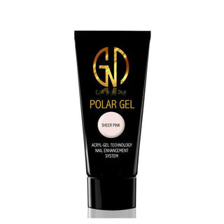 GND POLAR GEL .05 OZ SHEER PINK-Nail Supply UK